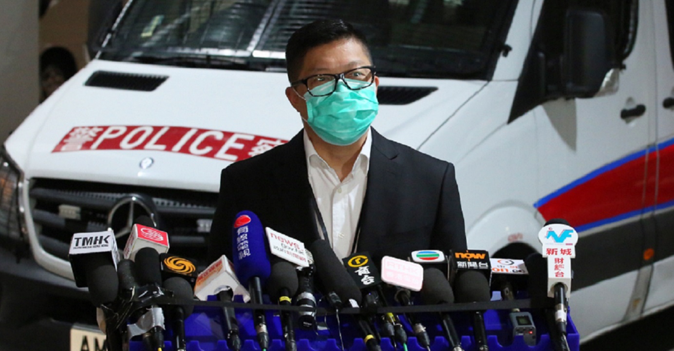 Chris Tang says a monthly overtime compensation of more than HK$10,000 to all his officers is very reasonable given the hard work they put in during the months-long social unrest last year. Photo: HKEJ Chris Tang says a monthly overtime compensation of more than HK$10,000 to all his officers is very reasonable given the hard work they put in during the months-long social unrest last year. Photo: HKEJ