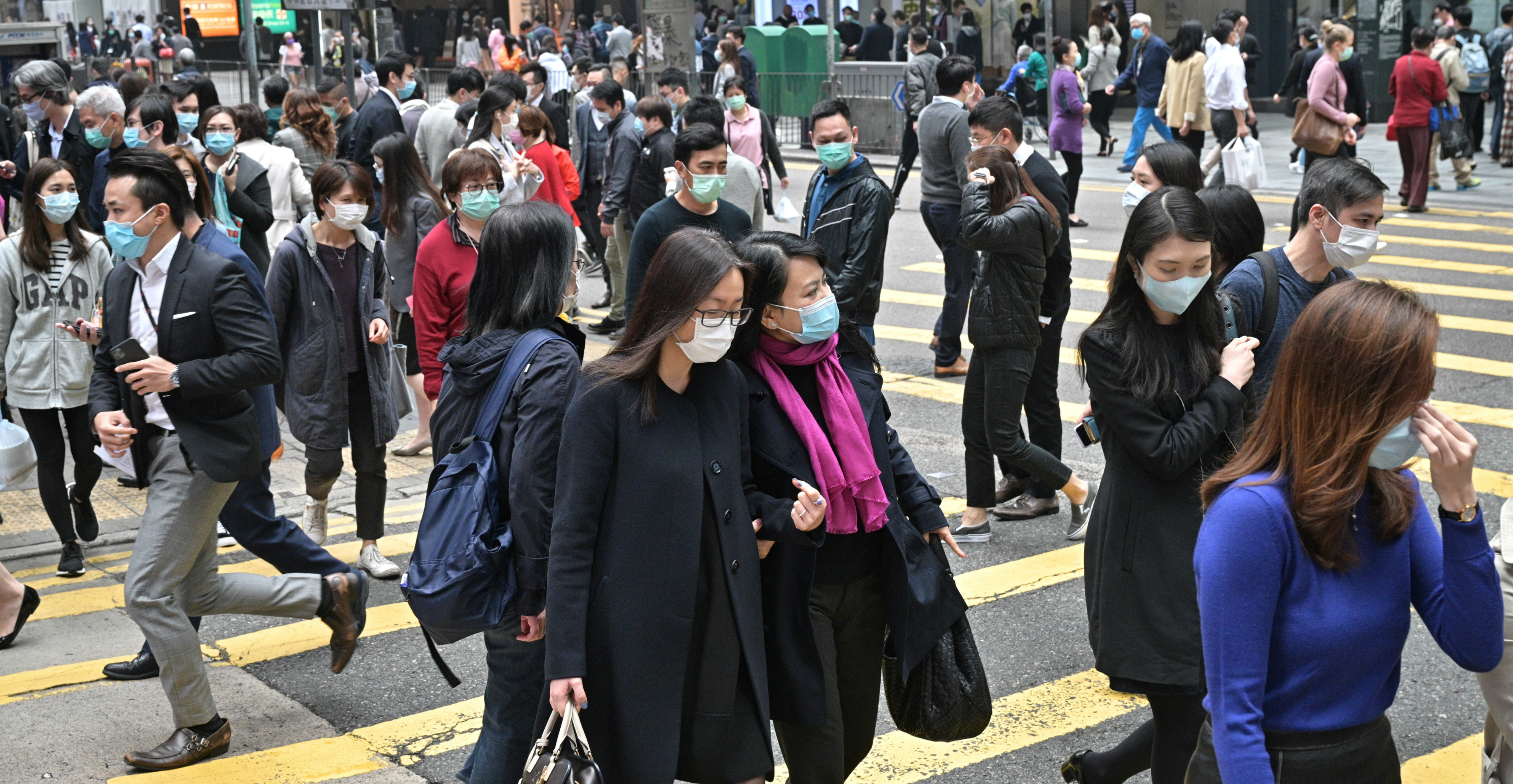 The vigilance of Hong Kong people has helped much in controlling the spread of coronavirus in the city. Photo: AFP The vigilance of Hong Kong people has helped much in controlling the spread of coronavirus in the city. Photo: AFP