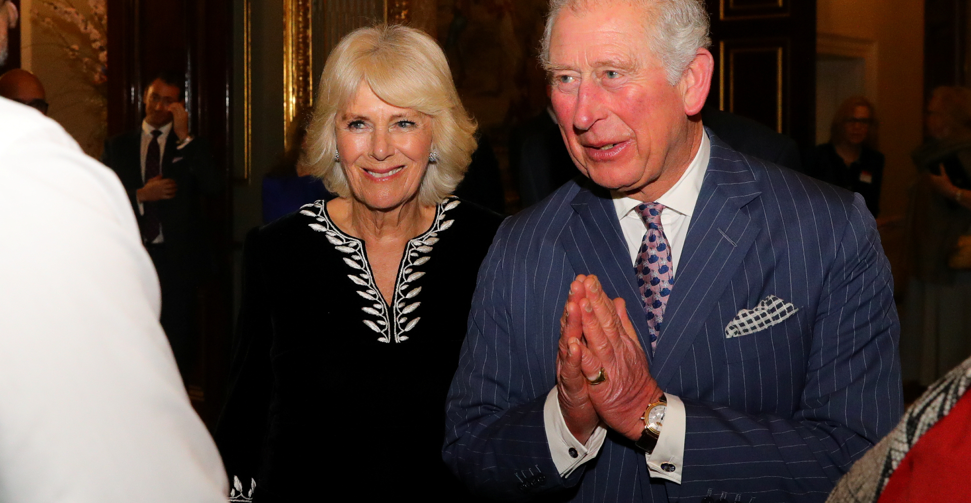 Britain's Prince Charles and Camilla, the Duchess of Cornwall, attend the Commonwealth Reception at Marlborough House in London on March 9. Photo: Pool via Reuters Britain's Prince Charles and Camilla, the Duchess of Cornwall, attend the Commonwealth Reception at Marlborough House in London on March 9. Photo: Pool via Reuters