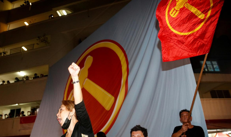 Workers' Party has become the largest opposition party in Singapore. Photo: Reuters Workers' Party has become the largest opposition party in Singapore. Photo: Reuters