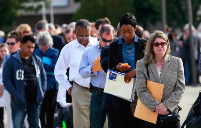 According to the US Bureau of Labor Statistics’ latest jobs report, 11.1 million people are currently unemployed – nearly double the pre-pandemic total. Photo: Reuters