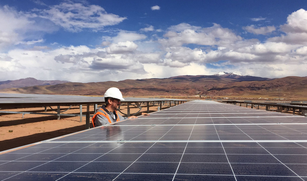 China is the dominant supplier of solar technology in Latin America. Photo: Reuters