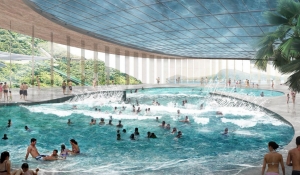Ocean Park visitors in for a wild water ride
