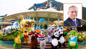 Leo Kung has big shoes to fill at Ocean Park
