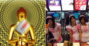 Buddha may help McDonald's jump over food-scare wall