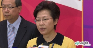 There seems to be more to Carrie Lam's slip of the tongue