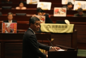 CY Leung: Just who is he working for?