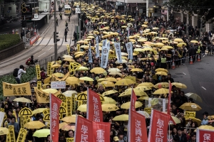 No more carnival-style marches for democracy, please