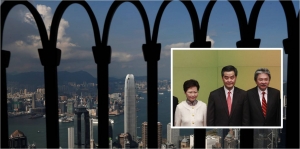 Does Leung see his top two officials as potential rivals?