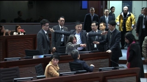 Whoever becomes HK chief executive is irrelevant