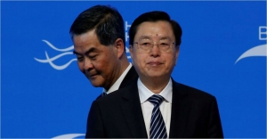 Did the Leung camp use Zhang trip to undermine John Tsang?