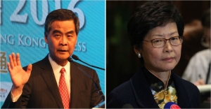 Why would CY Leung send Carrie Lam away in September?