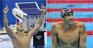 Olympic colors: Purple urine, purple dots