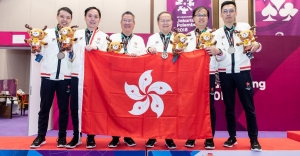 Wai Kee bridge partners win silver in Asian Games