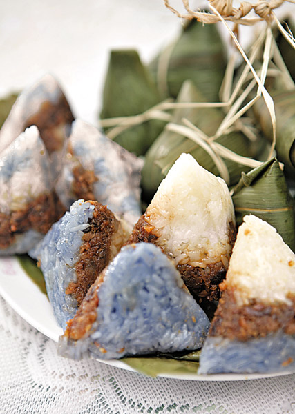 另一 糭 美味 娘惹藍糭 另一 糭 美味 娘惹藍糭