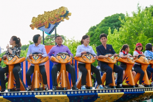 北韓新世代普遍沒有經歷過饑荒年代，在首都成長更是養尊處優，對生活質素的追求只會愈來愈高。　(李潤茵攝)