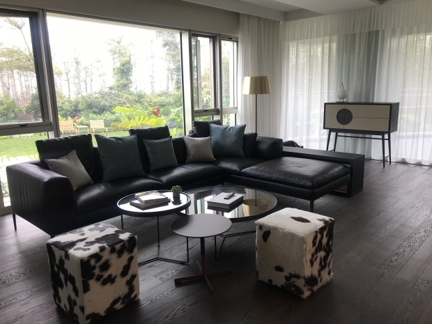 不同於一般樓盤的示範單位，園區提供多達69個戶型任君選擇。