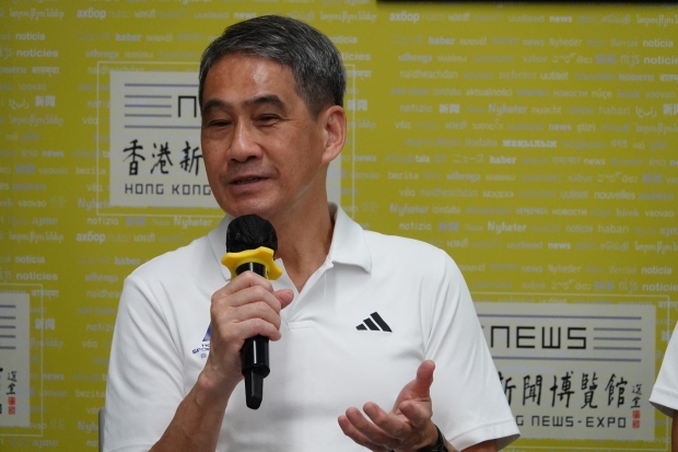 香港體育學院主席鄧竟成表示，體育學院一直擔任重要角色，照顧好每一位運動員，並提供不同支援。