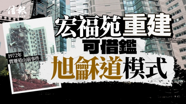 宏福苑重建 可借鑑旭龢道模式｜信報高天佑專欄
