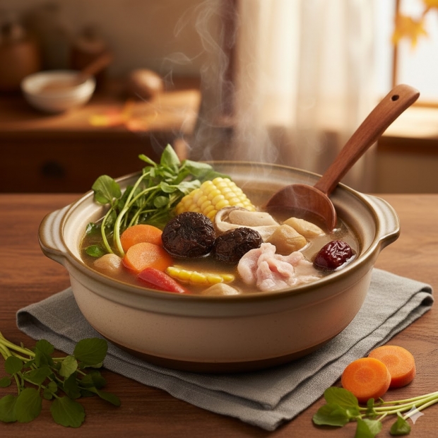 秋冬湯水推介｜6. 西洋菜陳腎湯