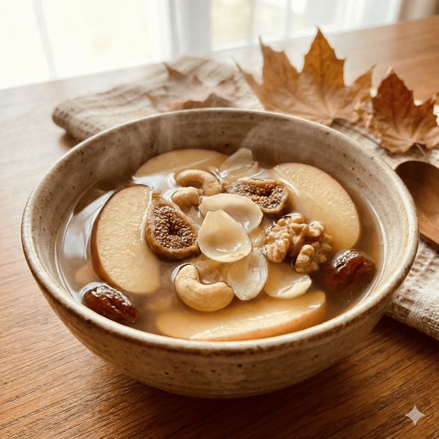 冬天健脾湯水​｜4. 蘋果百合素湯