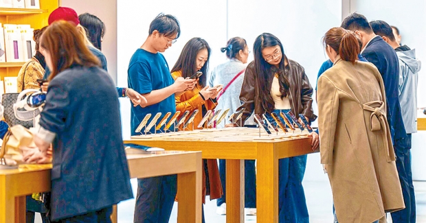 蘋果去年第四季在華出貨量升28%丨iPhone 17系列需求推動