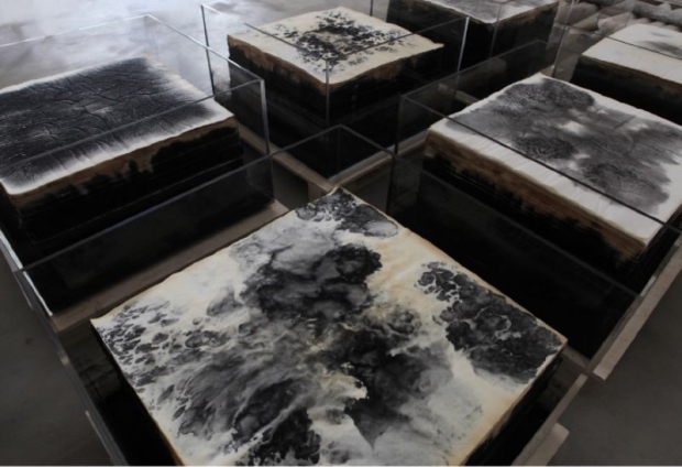 張羽《上墨》，2014年