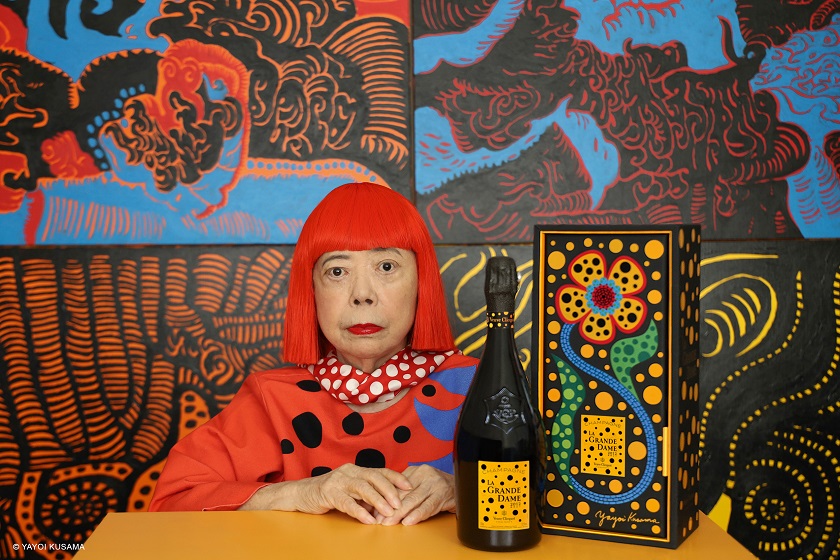 草間彌生　Veuve Clicquot La Grande Dame 2012 Amazon.co.jp: ヴーヴ クリコ ラ グランダム 2012 草間彌生